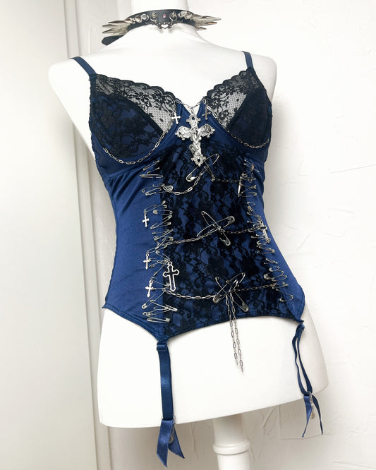 Upcycled Lingerie Top