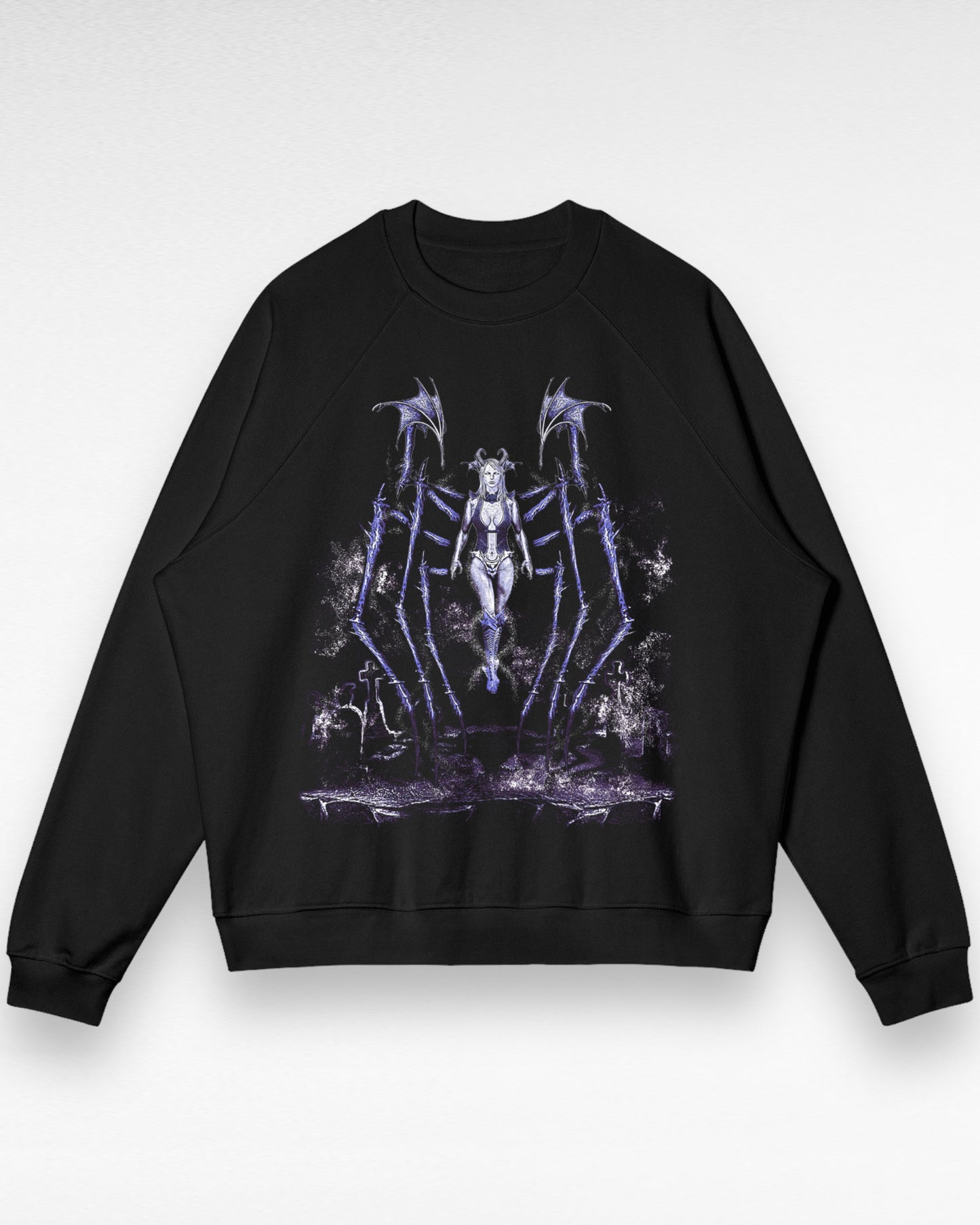 Unisex Fleece-lined Spider Woman Sweatshirt