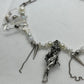 Handmade Chain Pearl Demon Necklace