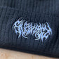 Ribbed knit Dark Logo beanie
