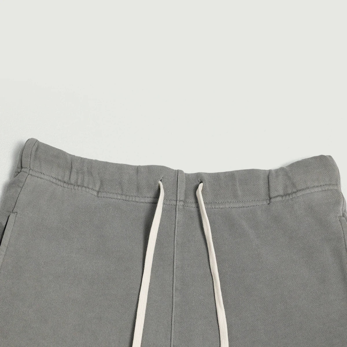 Unisex Clipped Corner Washed Sweat Shorts