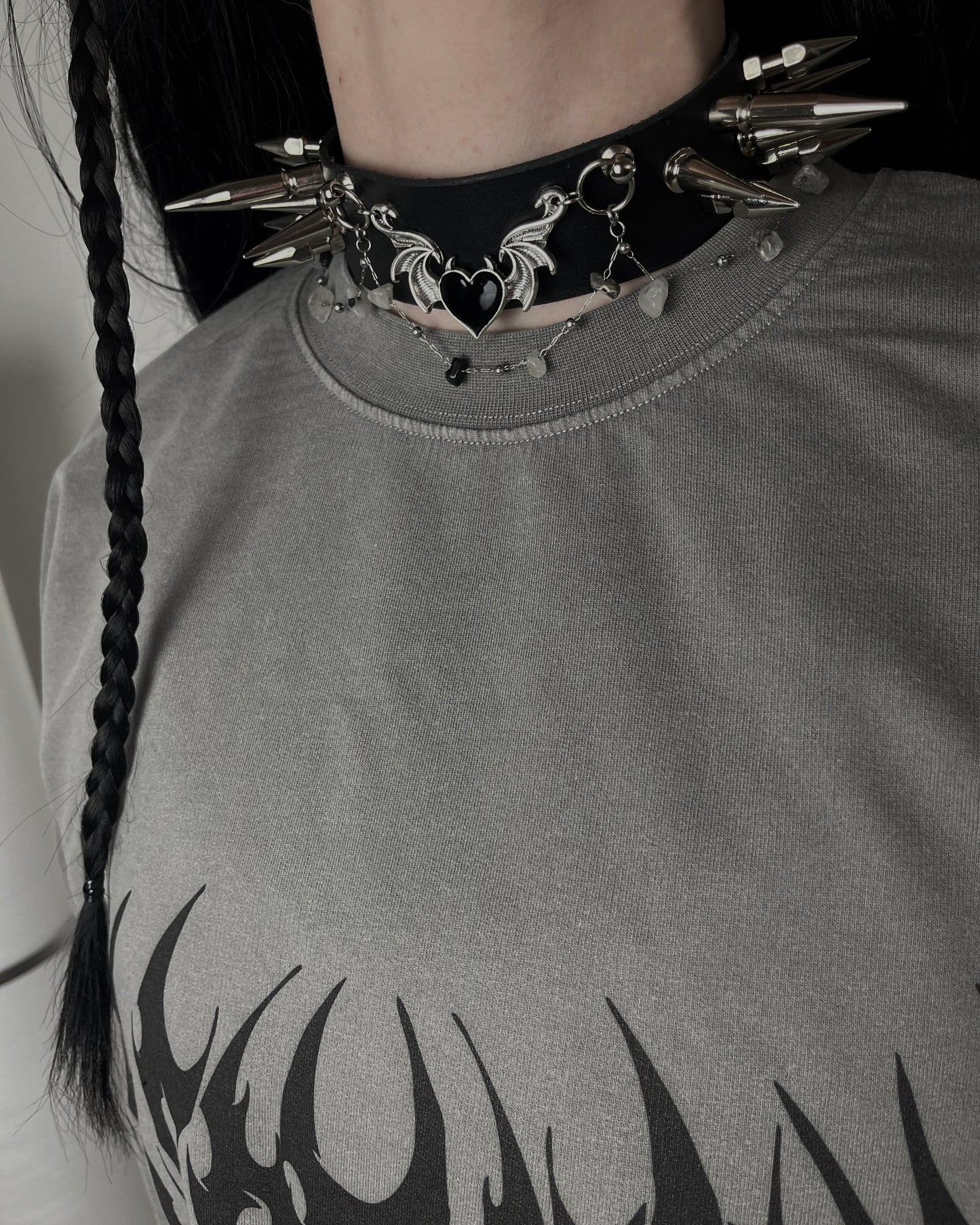 Devil Heart Choker