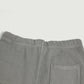 Unisex Clipped Corner Washed Sweat Shorts