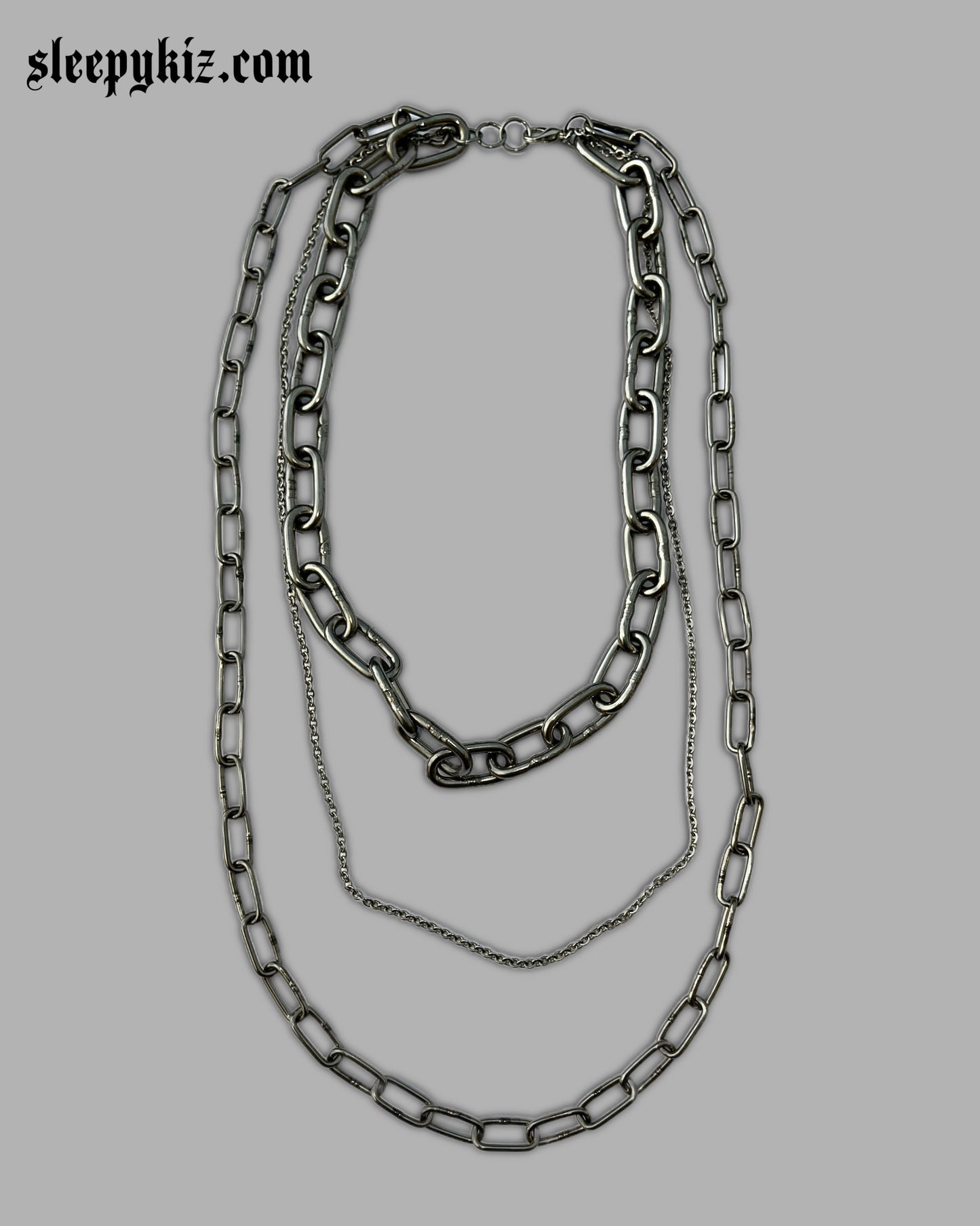 Handmade Three Layered Chain Set