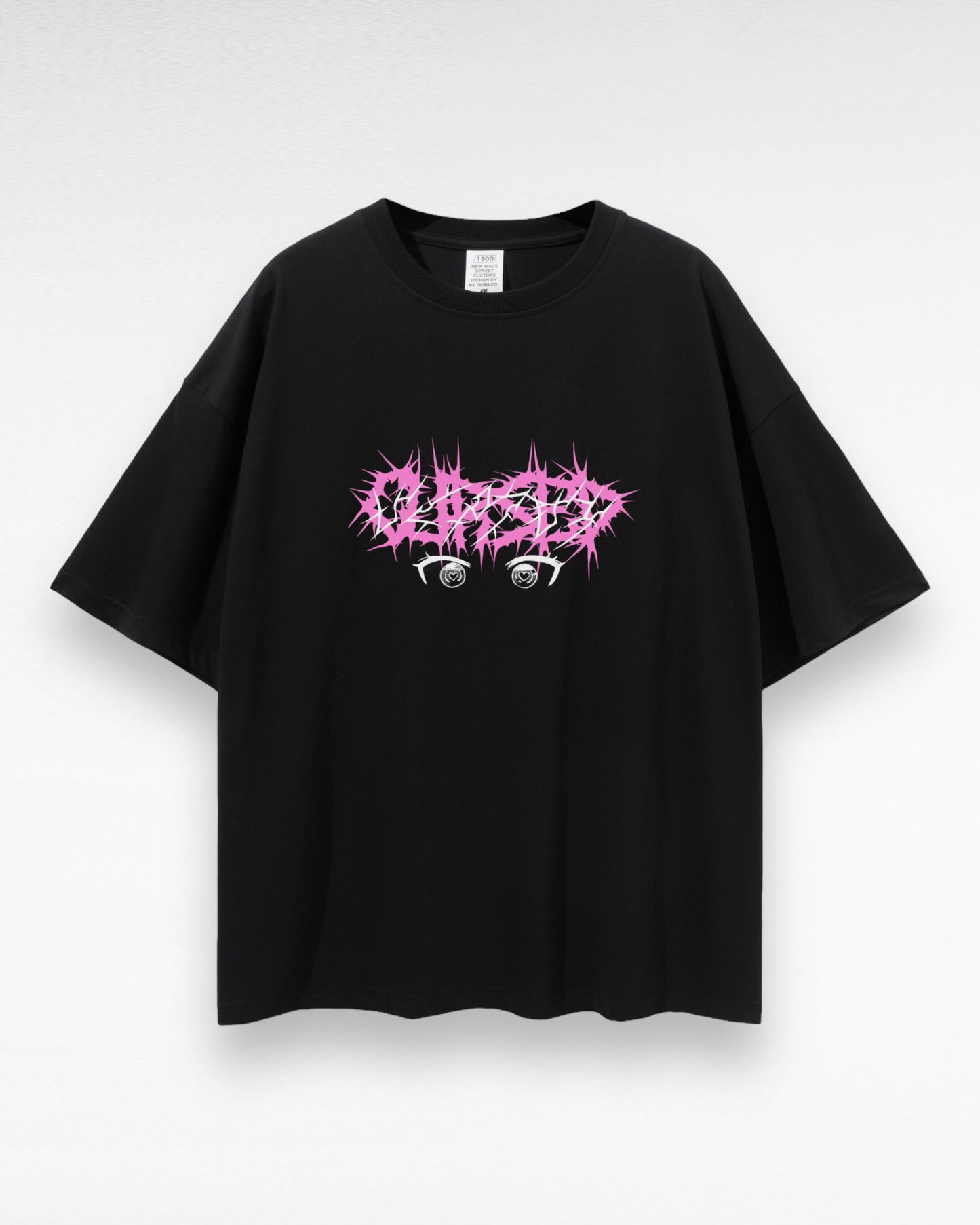 Unisex Basic Loose Manga Eyes Cursed T-Shirt
