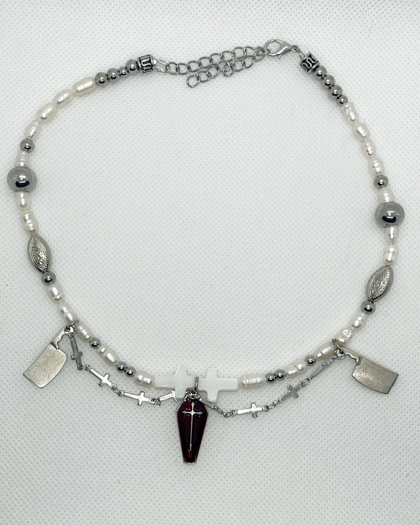 Cleaver & Coffin Necklace