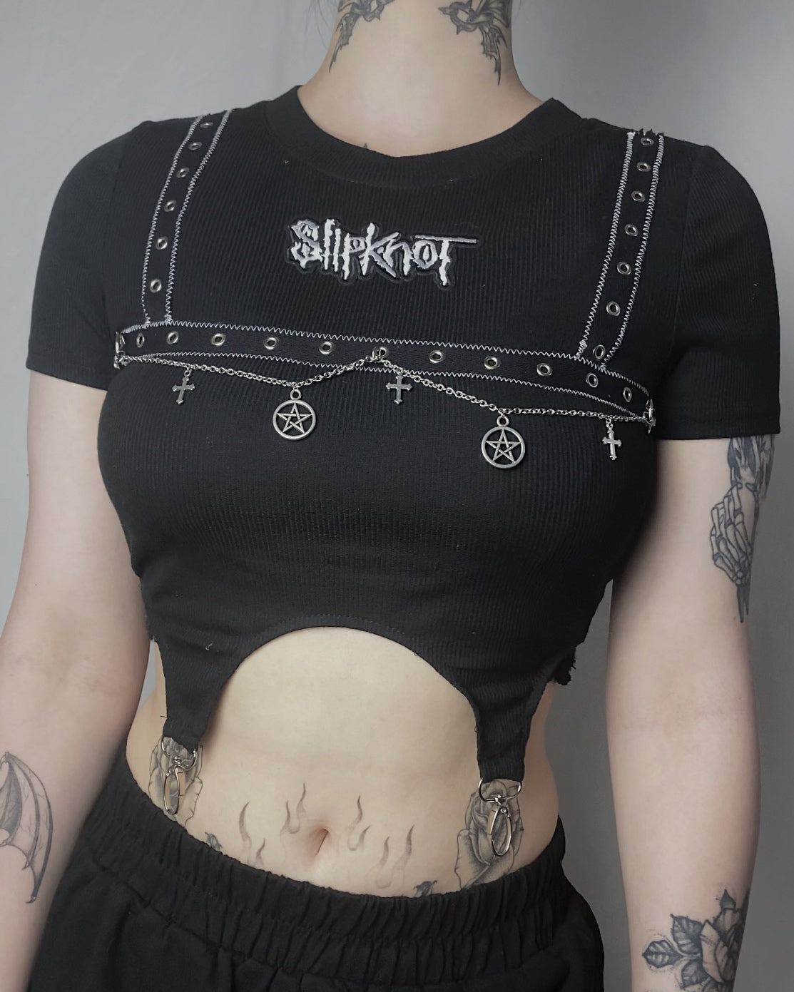 Slipknot Crop Top