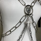 Handmade Heart & Cross Chain Body Harness