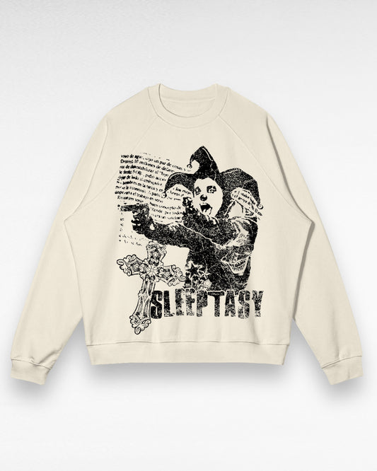 Unisex Fleece-lined Clown Sweatshirt