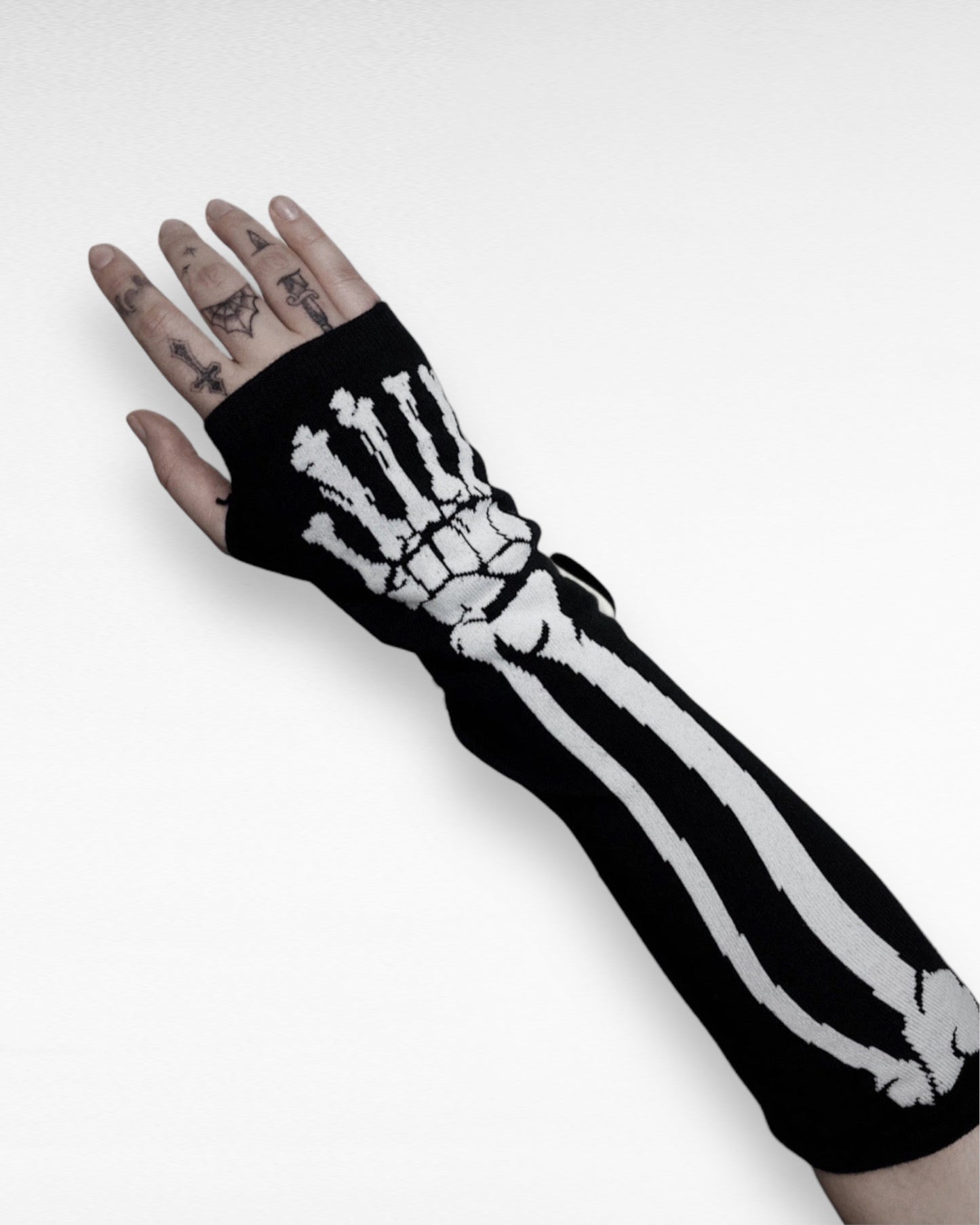 Skeleton Sleeve Gloves