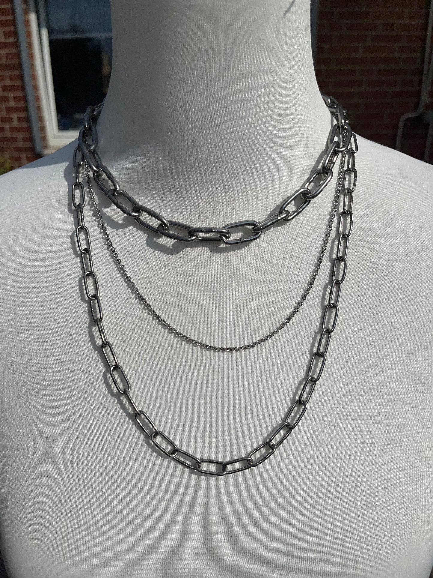 Handmade Three Layered Chain Set